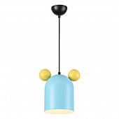 Подвес десткий Odeon Mickey 4732/1 ODL20 612 голубой, желтый GU10 5W 