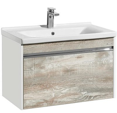 Тумба без раковины Акватон Капри 80 бетон пайн