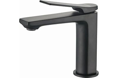 Смеситель для раковины L1075В черный с гайкой Ledeme  