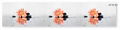 Фартук кухонный (2800х610х6мм) МДФ высокоглянц Panda art.0122