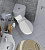 Компакт VITRA Arkitekt 9754В003-7201 угловой, сиденье микролифт