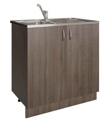 Тумба-подстолье 80 ЛДСП шимо/ясень темный