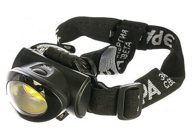 Фонарь ЭРА налобный GB-601 (3xR03) 5W (170lm), СОВ, ударопрочный пластик, 4 режима 615486 