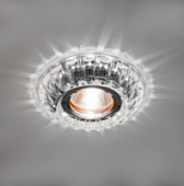Светильник точечный Bohemia Italmac 51270 LED стекло прозрачный MR16