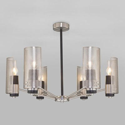 Люстра потолочная Eurosvet 70139/6  никель