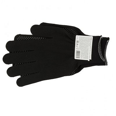 Перчатки нейлон 13класс черные XL Россия