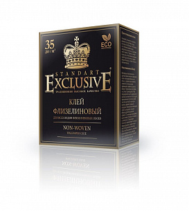 Обойный клей EXCLUSIVE флизелиновый STANDART 250г
