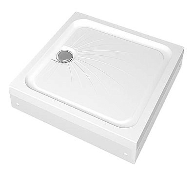 Поддон низкий прямоугольный 90*90*17 в  сборе ER9017H-1