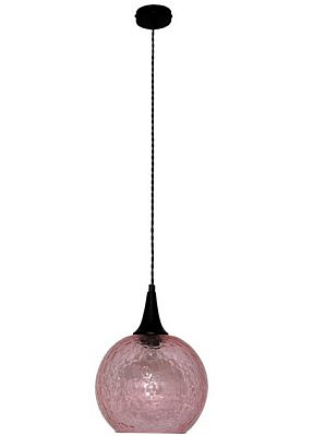 Светильник ИУ Винтаж 245   НСБ  72-60 М56 розовое вино/шнур черн. 