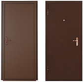 Входная дверь VALBERG Профи металл/металл PRO 2060*960 L