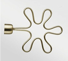 Наконечник Аленький цветочек сталь матовая D16  16.01.15.301 