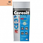 Затирка CERESIT CE 33/2 Персик №28 (2 кг) фольга