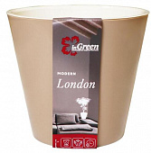 Горшок для цветов London 5л молочный шоколад 230мл
