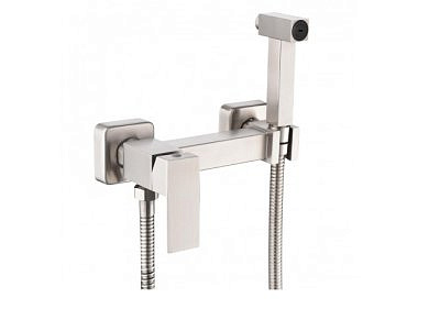 Смеситель для биде SAVOL с гигиенической лейкой S-FXQ007L сатин