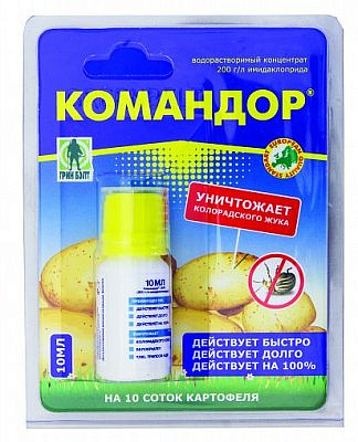 КОМАНДОР Инсектицид от колорадского жука 10мл