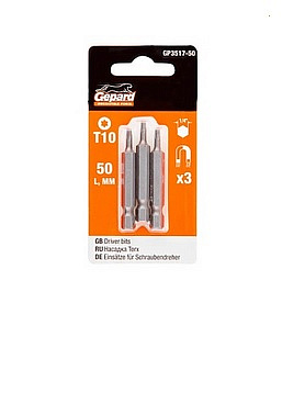Насадка TORX T10 50мм Gepard