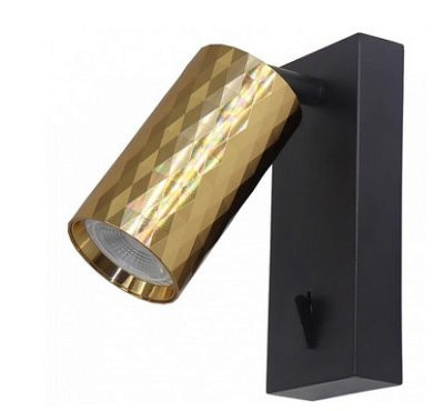Cветильник настенный, золото и черный 1880 ML GU10 35W 230V 