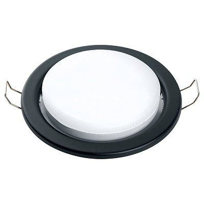 Светильник точечный Feron DL53 черный матовый   GX53