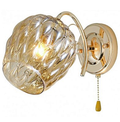 Бра светильник Rivoli 9115-401 Alexia 1 * Е27 40 Вт модерн с выключателем