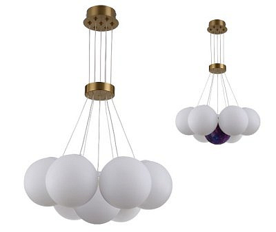 Подвес 08475-7,20  Алди бронза d45 h130 Е27 7*5W(в комплекте 7)