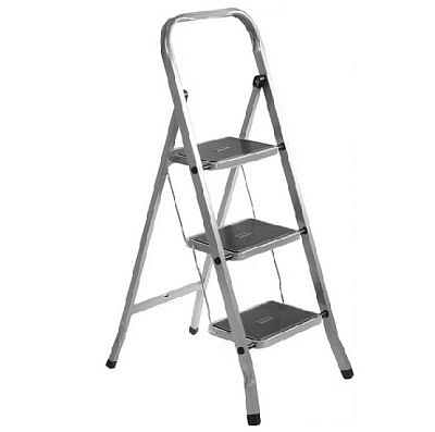 Стремянка стальная 3 широкие ступени CLASS PLUS Догрулар-РФ