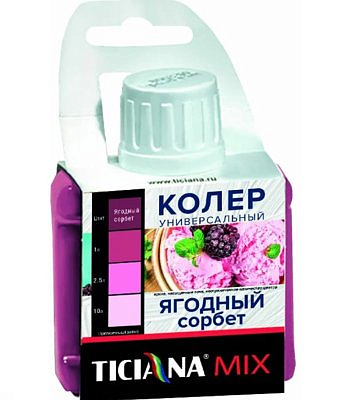 Колер TICIANA универсальный Ягодный сорбет микс 80мл