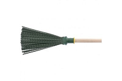 Метла полипропиленовая 215*280мм круглая с черенком//Сибртех