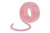 Шланг эластичный 3/4 50м,прозрачный,розовый Palisad