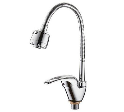 Смеситель для кухни VODA Sky гибкий излив  SY519