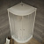 Душевая кабина Triton Лайт 90х90 А Градиент белый ДН4 1/4 круга, низкий поддон