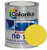 Эмаль ПФ-115 Colorika желтая 0,8 кг