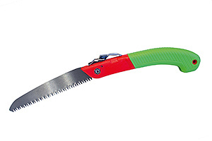 Пила садовая складная обрезиненная ручка 