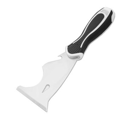 Шпатель DECOR Многофункциональный 76мм нержавеющая сталь, 2К ручка 316-0075