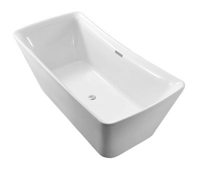 Акриловая ванна  AQUATEK Верса отдельностоящая 1700*780*630 +слив-перелив+ножки AQ-4777