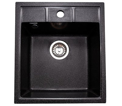 Мойка для кухни GranAlliance G-20 497х440мм цвет черный 
