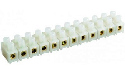 Колодка клеммная ЗВИ-15 4-10кв.мм 12пар