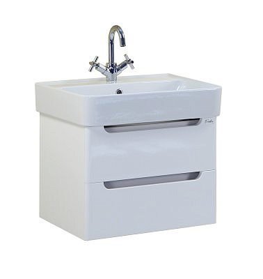 Тумба подвесная Оника Неаполь 60.13 с раковиной Олимпия 60