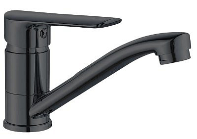 Смеситель для кухни LG15 B Lagos Black R-140 мм ESKO