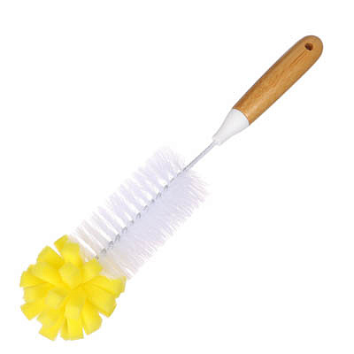 Ёрш для посуды VETTA пластик молочный бамбук 441-221