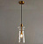 Подвес потолочный  4998/1 MODERN OLD23 300  бронзовый/прозрачный/металл/стекло  E14 1*40W PAST 0045882I 