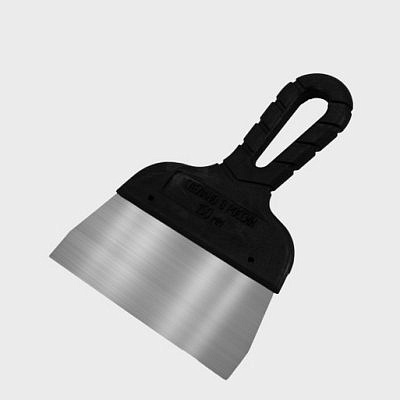 Шпатель DECOR 400мм нержавеющая сталь,пластиковая ручка 311-0400