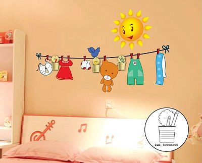 Наклейка на стену детская Feron NL90