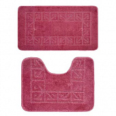 КоврикBANYOLINиз 2шт.50*80м.темно розовый