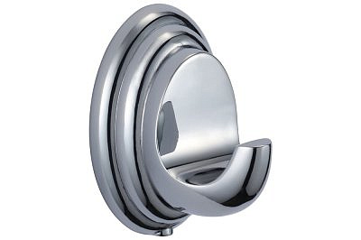 Крючок BA-SH-1 хром металл, крепление: шуруп 310799