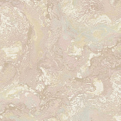 Обои Dekori 82670D Carrara/Мрамор Oceano розовый с золотым 1,06*10м 