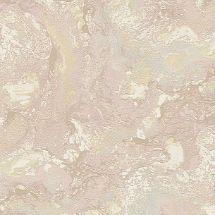 Обои Dekori 82670D Carrara/Мрамор Oceano розовый с золотым 1,06*10м 