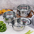 Кастрюля из нержавеющей стали 5л TallerR Tendency TR-17274