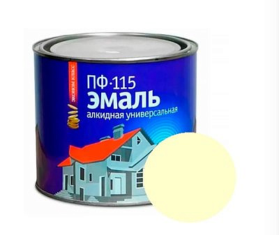Эмаль ПФ-115 Эконом универсальная слоновая кость 0,8кг