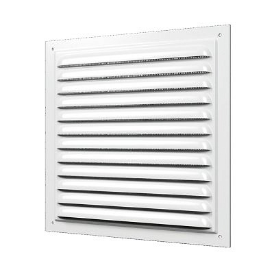 Решетка 2020МЭ вентиляционная вытяжная стальная 200*200