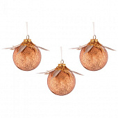 Набор шаров "Нежность" 8см 3шт